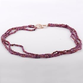 Ruby Twist Necklace by 