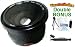 NEW 0.42x HD Super Wide Angle Panoramic Macro Fisheye Lens For the Sony DSLR-A100, DSLR-A200, DSLR-A390, DSLR-A850 With Any Of These (18-70mm, 18-55mm, 55-200mm, 75-300mm, 55-200mm, 50mm, 100mm) Sony Lenses. BONUS BUNDLE: Mini Tripod, Lens Pen Cleaner, Cleaning Kit