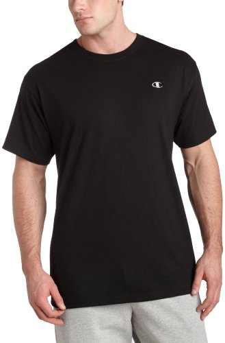 Champion Men's Jersey Tee, Black, Large Picture