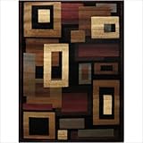 Home Dynamix 12002-999 Marquis Multi Contemporary Rug Size: 7'8
