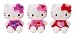 Hello Kitty Mascot Message Plush : Shiny Heart