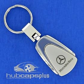 New Mercedes Benz Chrome Tear Drop attorney Chain Ring