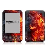 Kindle 3 Skin - Flower Of Fire Electronics