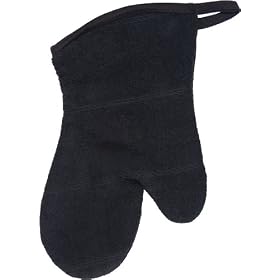 Gourmet Classics Terry Oven Mitt, BlackGourmet Classics Terry Oven Mitt