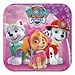 Amscan Paw Patrol Girl Birthday Complete Party Tableware Pack for 16, Dessert