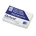 Oxford 40 - Unruled Index Cards, 4 x 6, White, 100/Pack-ESS40