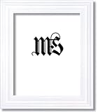 8x10 8 x 10 Frame for Picture Photo or Diploma, White, style #626W
