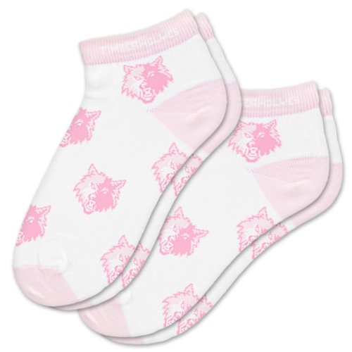 NBA Minnesota Timberwolves Womens Socks, 2-Pack, Pink