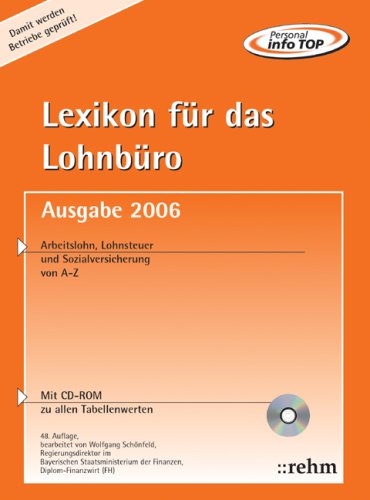 Lexikon für das Lohnbüro. Ausgabe 2006