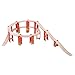 Bigjigs Rail Wooden High Level Track Expansion Pack - 27 Pieces - Other Major Rail Brands are Compatible