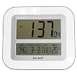 Atomic LCD Wall Clock with Temperature Date Humidity T-4680