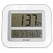Atomic LCD Wall Clock with Temperature Date Humidity T-4680