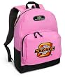 OSU Oklahoma State Backpack Pink OSU Cowboys for Travel, Daypack CUTE School Bags Best Unique Cute Gifts for Girls, Students Ladies -