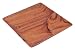 Pacific Merchants Acaciaware, Square Hors d'oeuvres Tray, Made of Acadia Hardwood, 12...