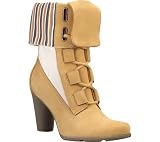 Timberland Women's Premium Rounded Heel Fold Down Heel Update Leather Boots