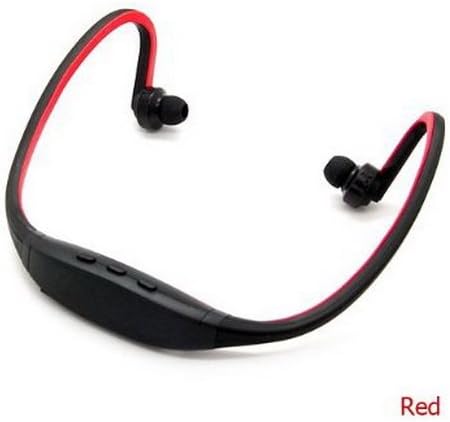 KFly Red Wireless Headset Bluetooth Headphone Sports Stereo Earphone for Mobile Phones, Laptop PC etc, a Great Gift for Your Family, Friend and Yourself