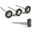 4 Polishing Brush Jewelry Satin Finish Tools fit Dremel
