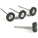 4 Polishing Brush Jewelry Satin Finish Tools fit Dremel