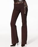 Low-rise flare leg jeans