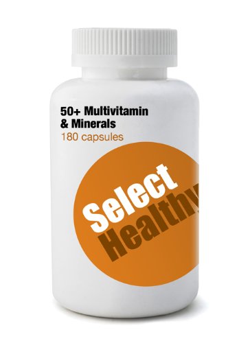 50+ Multivitamin & Minerals (180 tablets) - Cheapest 