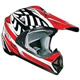 Vega Viper Red Kraze Graphic X-Large Off-Road Helmet