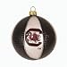 South Carolina Gamecocks 3.5 Glass Basketball Ornament