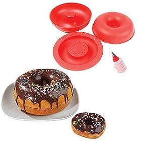 Giant Mega Doughnut Mould Big Top Cake Baking Set Tin