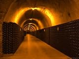 Wine Cellar, Old Chalk Quarry, Champagne Ruinart, Reims, Marne, Ardennes, France Subject Photographic Poster Print by Per Karlsson, 32x24