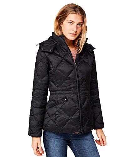 (ユナイテッドカラーズオブベネトン) UNITED COLORS OF BENETTON ダイヤ柄フードダウンジャケットDDF3(キャンペーン対象)