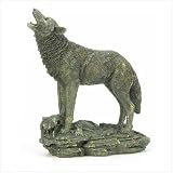 Antique Bronze Finish Wolf - Style 37574