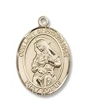 Our Lady of Providence 14KT Gold Medal Patron Saint of Puerto Rico