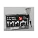 Proteam SL1065 - Set of 10 Antares Stainless Steel Solar Garden LED Lights