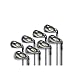 Cobra S3 Iron Set 4-PW, GW Regular Flex Steel Shaft (8 Club Set)