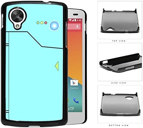 Pokedex Pocket Monsters Aqua Hard Plastic Snap On Cell Phone Case LG Nexus 5