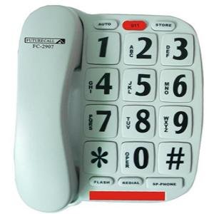 New-Big Button Speakerphone w/ 40dB Handset - FC-2907