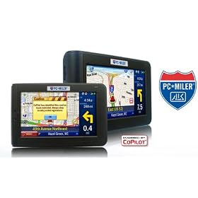 PC Miler PCM430 4.3-Inch Portable GPS Truck Navigator