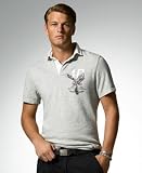 Polo by Ralph Lauren Flat Iron & World Traveler Short-Sleeve Contrast Rugby Antique White L
