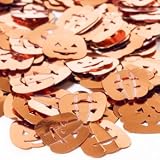 Orange Pumpkin Confetti