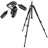 Manfrotto 190XB 3 Section Aluminum Tripod with Manfrotto 804RC2 Basic Pan Tilt Head