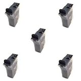 5 Brother Compatible (5 Black) Lc21Bk / Lc600Bk - Mfc 580, Mfc 590, Mfc 890...