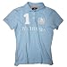 NICOLE UPHOFF Damen Reit Polo-Shirt *57881-H* hellblau