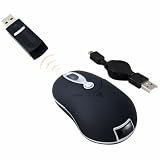 iMicro 3D RF Wireless Optical Mouse 800 DPI Resolution for Laptop and Desktop Computer Use - MT-16