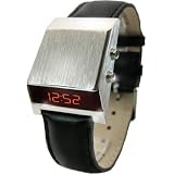 ZX1 Red LED Watch Drivers Retro 70s Style Digital Display - Limited Edition - Collectors Classic Model