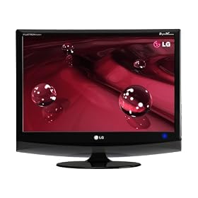 LG M2294D 22" Wide 5ms LCD Monitor with TV Tuner - Black