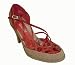 Kenneth Cole Reaction Draw The Line Ruby Jute Heel Pumps Shoes