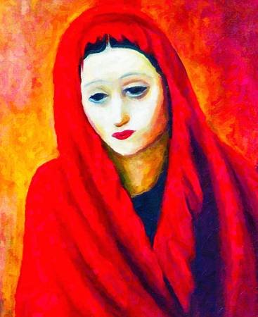 Custom Order #JY-X3B, Oil on Canvas, Custom Painting of The Person You Love, For 1 Person of Customer's Choice, Style: Photo-Realism, with Signature Text 