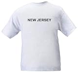 NEW JERSEY - State-series - Heather Grey or White T-shirt