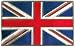 Men's BRITISH FLAG Punk Rock Metal Belt Buckle