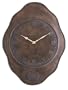 Hen-Feathers Grand Manor Wall Clock - Bronze