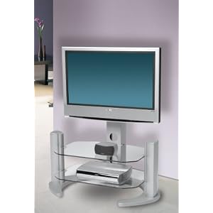 Silver LCD Cantilever stand AG68/2-S